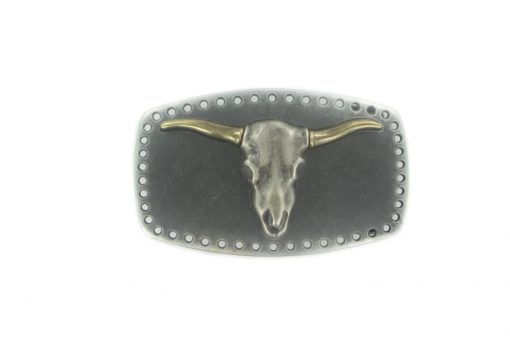 "Steer" Jeans Belt Buckle